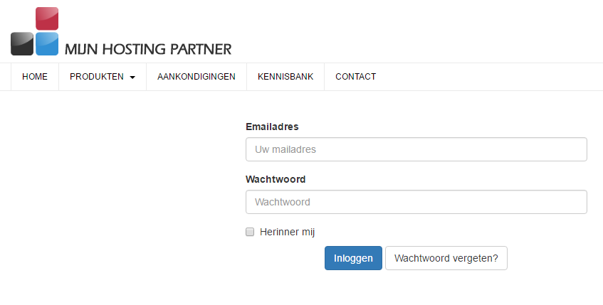 hoe betaal ik een webhosting factuur mijnhostingpartner.nl 2