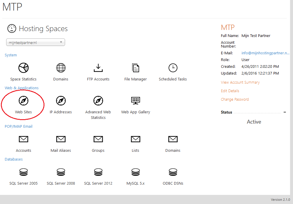 hosting nederland ftp map beveiliging