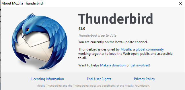 Email instellen Thunderbird