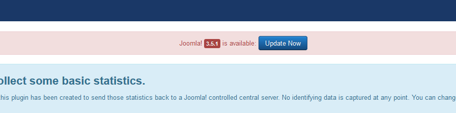 Hoe update ik Joomla?