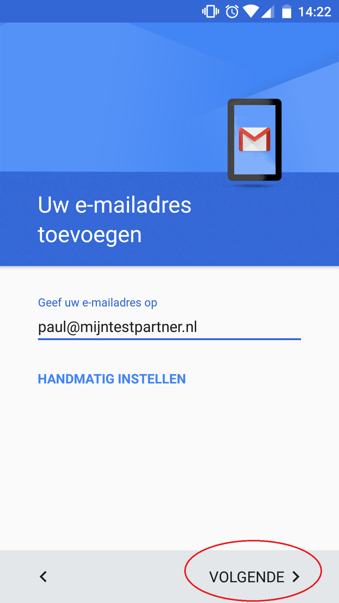 Push-Mail-Einrichtung - Android 6