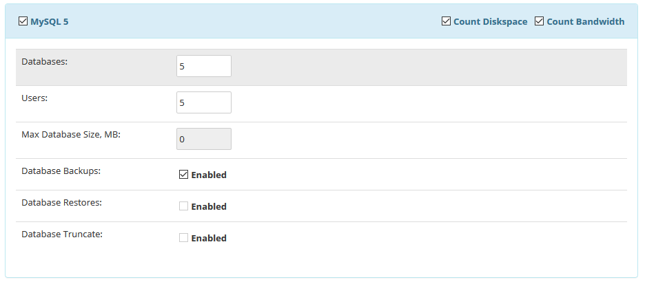 reseller hosting plan aanmaken