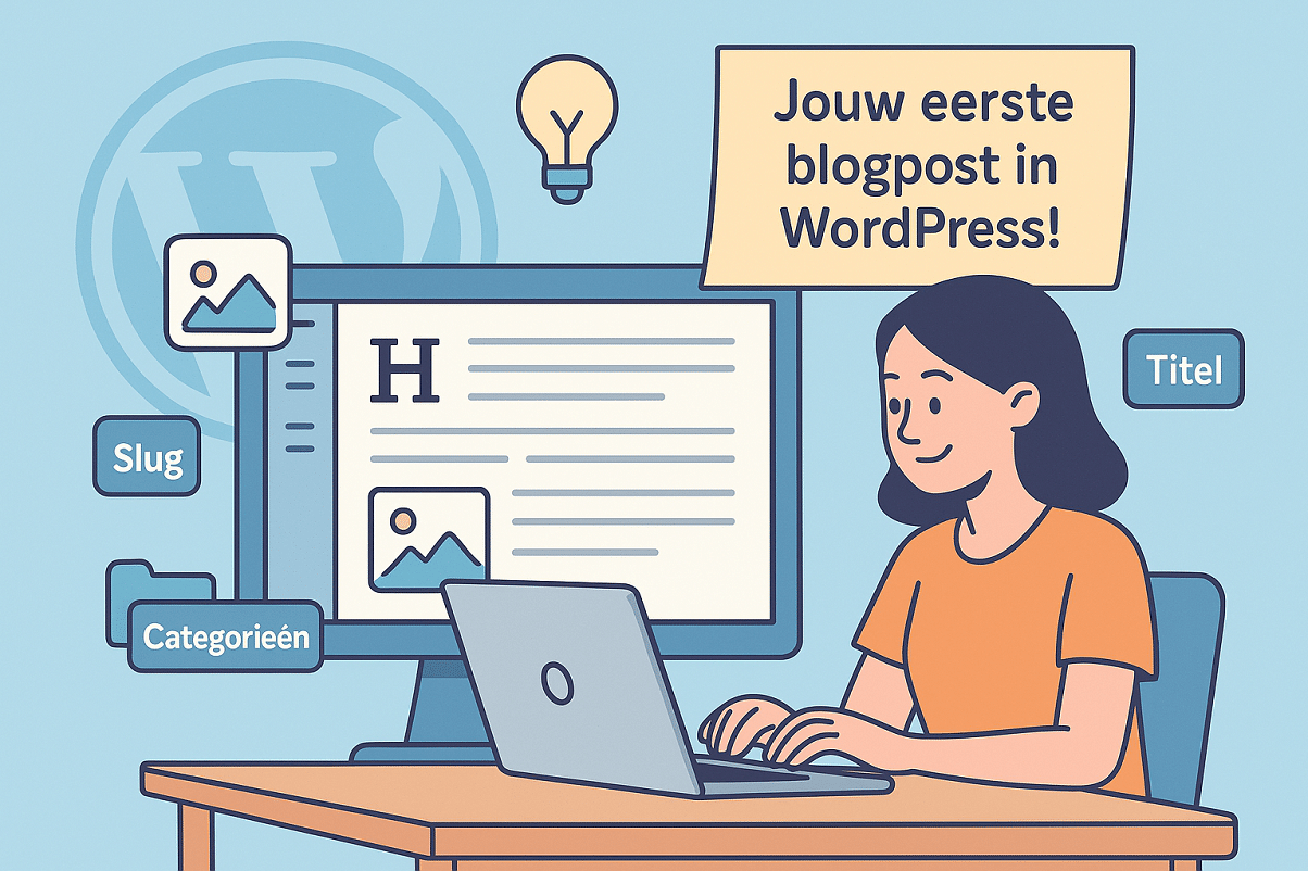 Hoe schrijf je je eerste blogpost in WordPress?