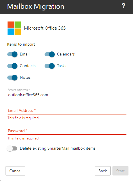 Office 365 mail omzetten naar hosting