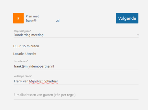 Nieuwe SmarterMail functie Agenda inplannen