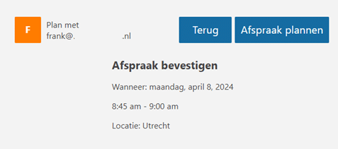 Nieuwe SmarterMail functie Agenda inplannen