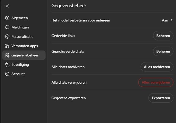 ChatGPT geteilte Unterhaltungen sind für alle sichtbar