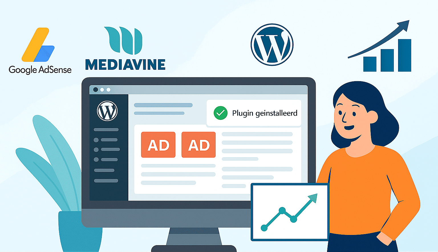 Advertenties activeren op je WordPress website
