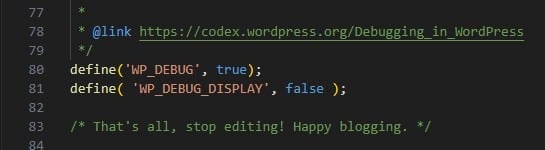 Foutmeldingen in WordPress verder uitbreiden