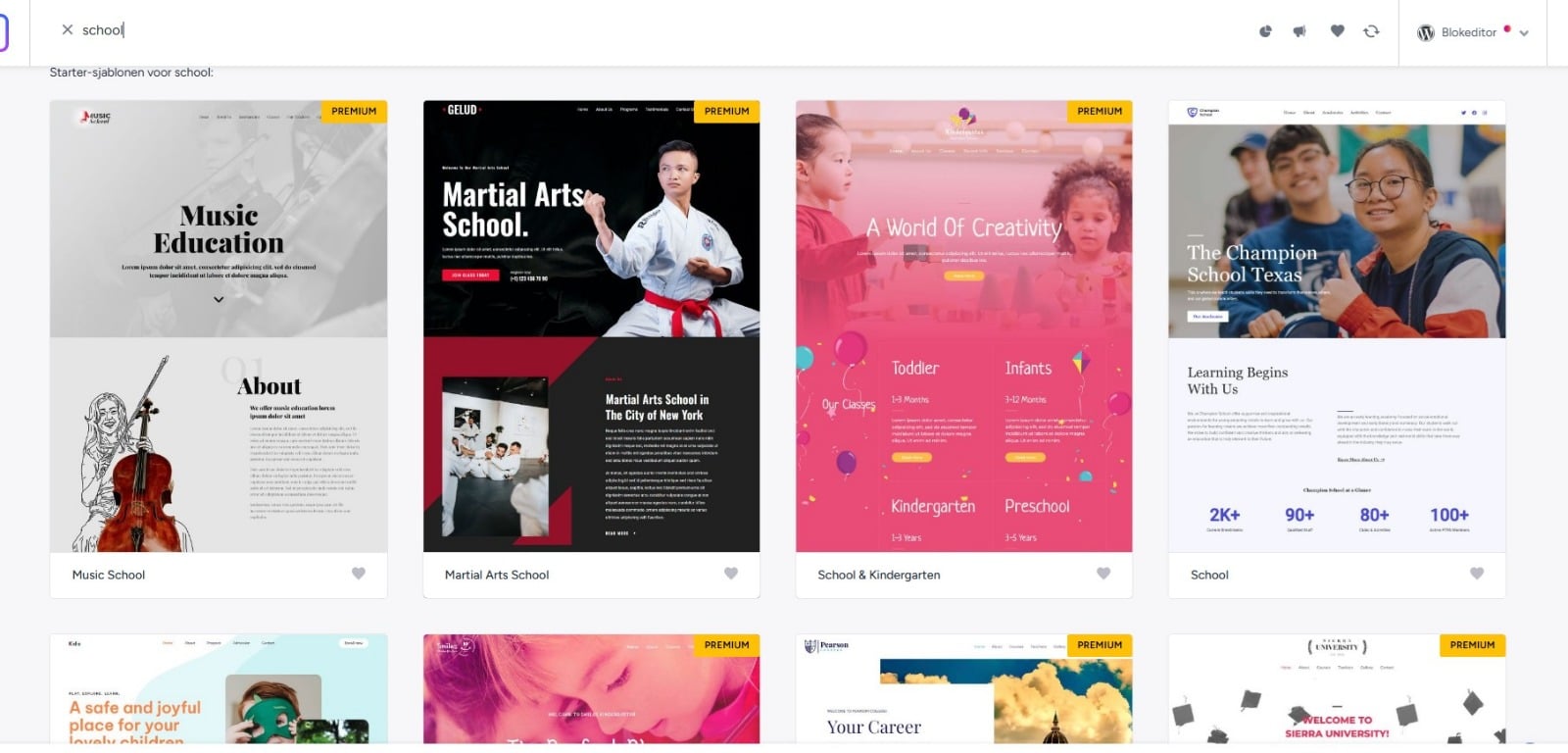 Website maken voor een Dansschool