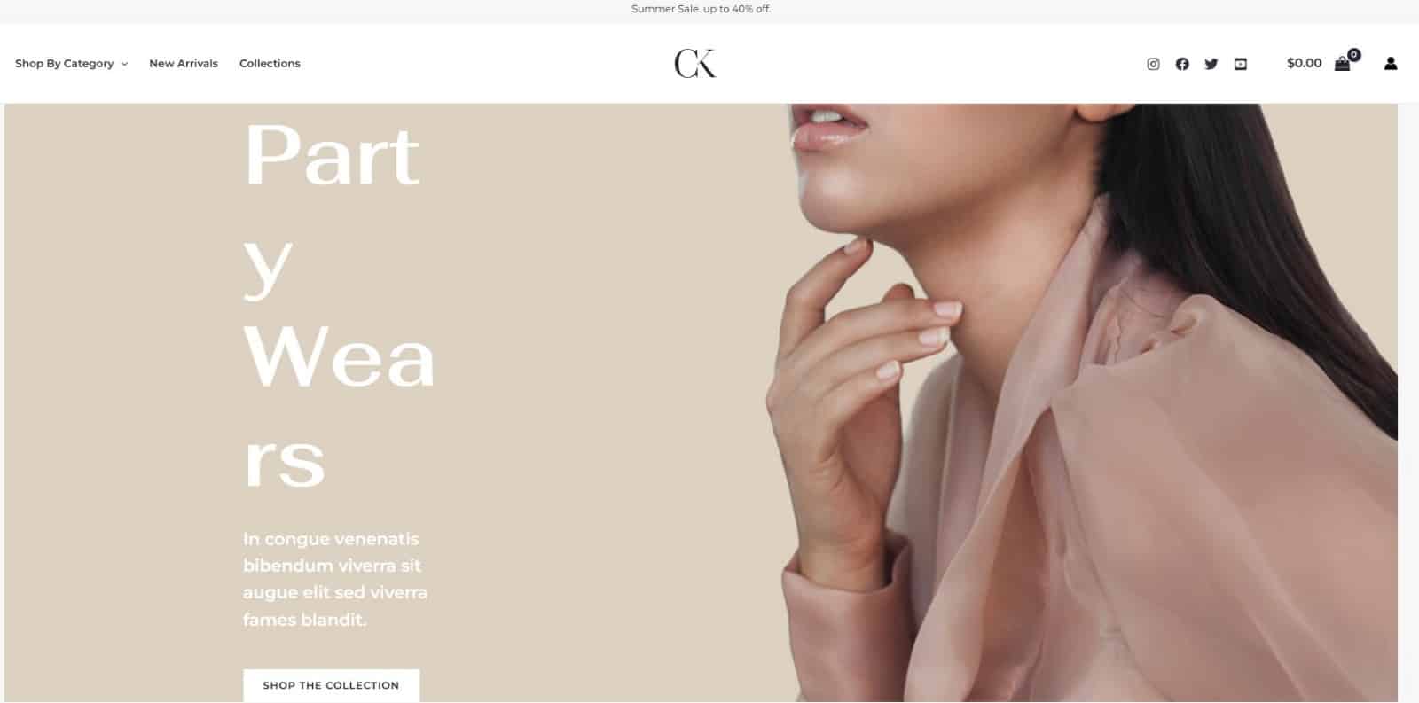 Website maken voor Modeontwerp