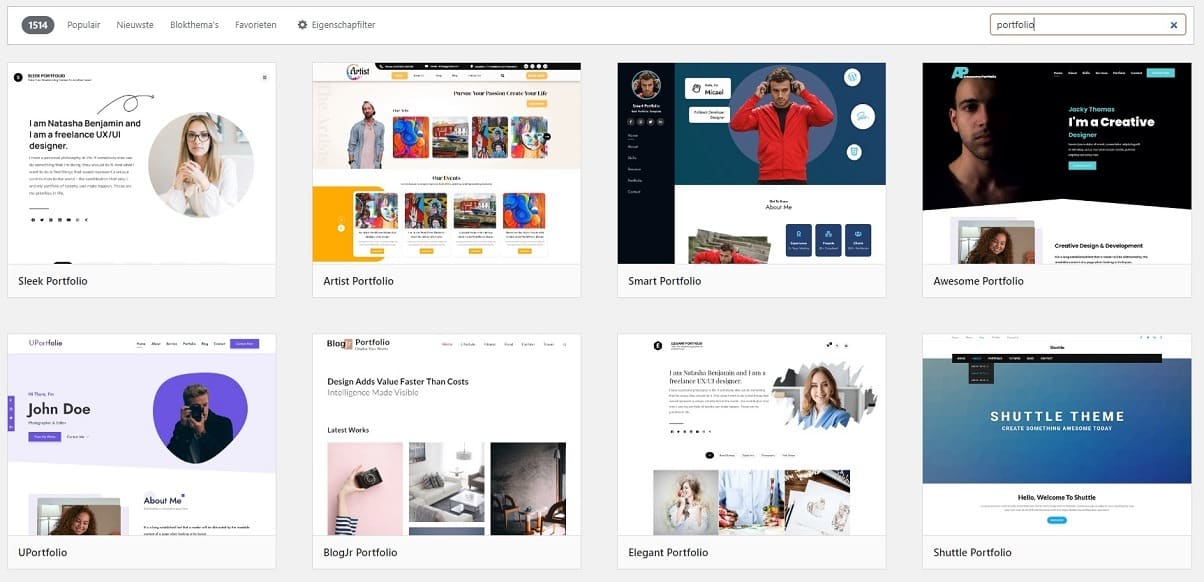 Iets van jezelf met een eigen website
