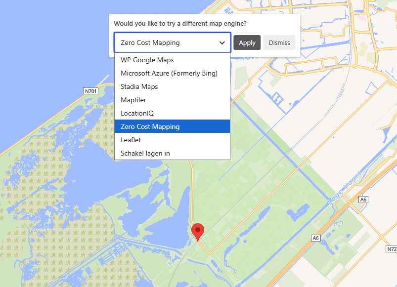 Een kaart weergeven op je website