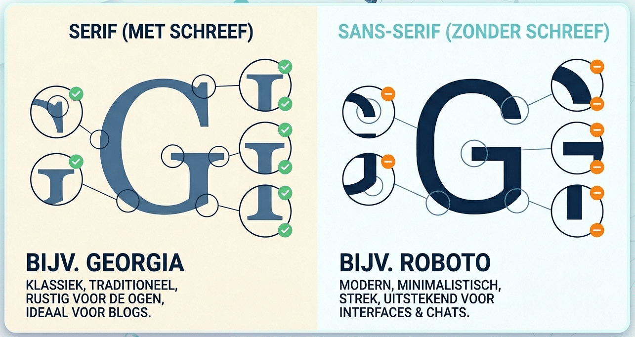 System Fonts op een website