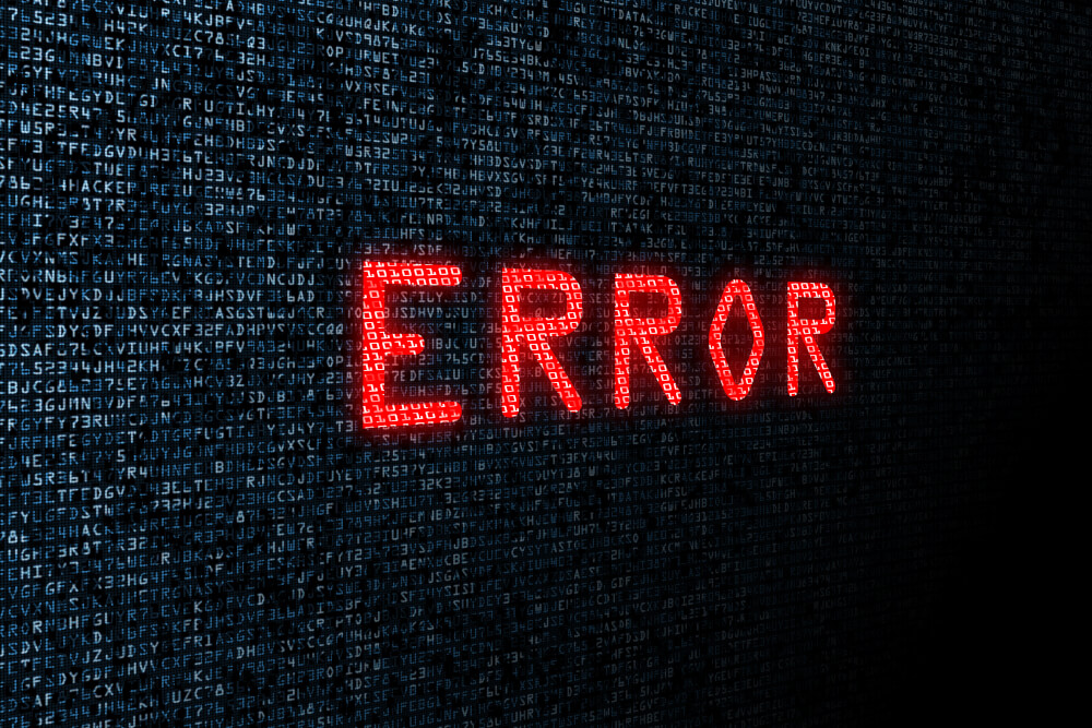 Three common error messages in WordPress