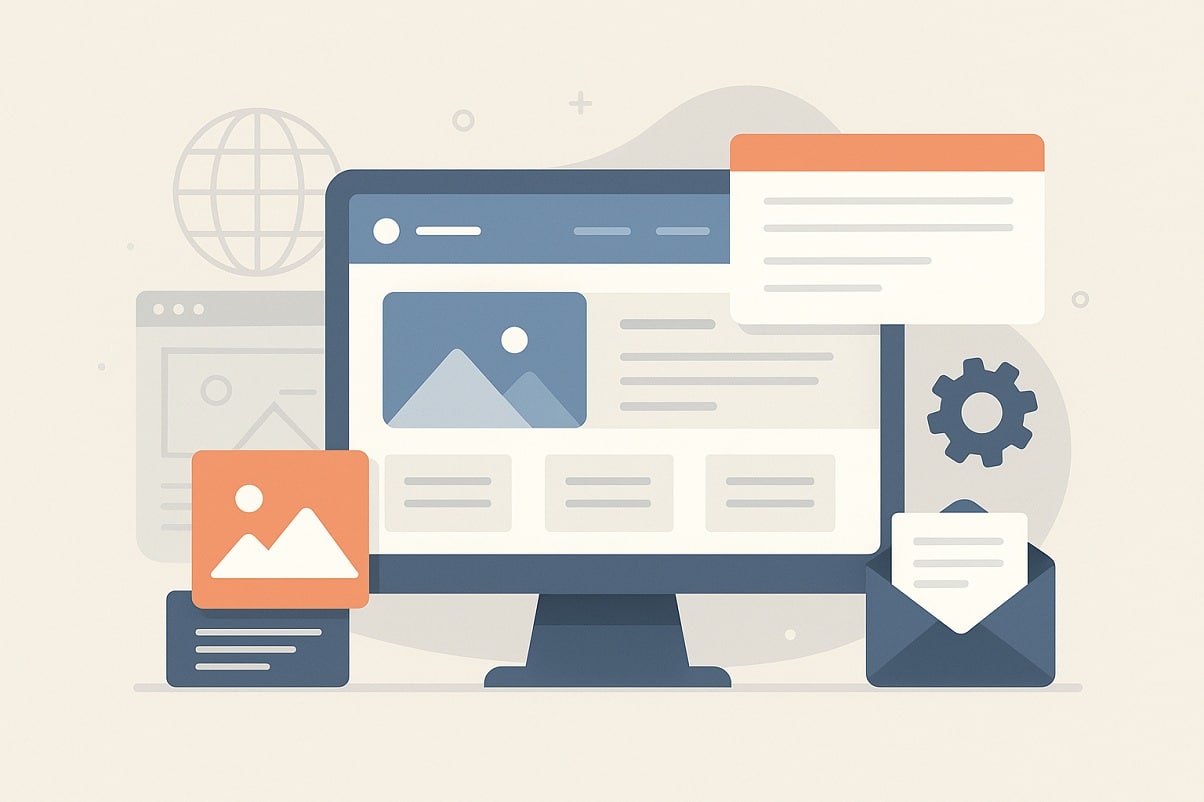 Welke paginas zijn er op een website?