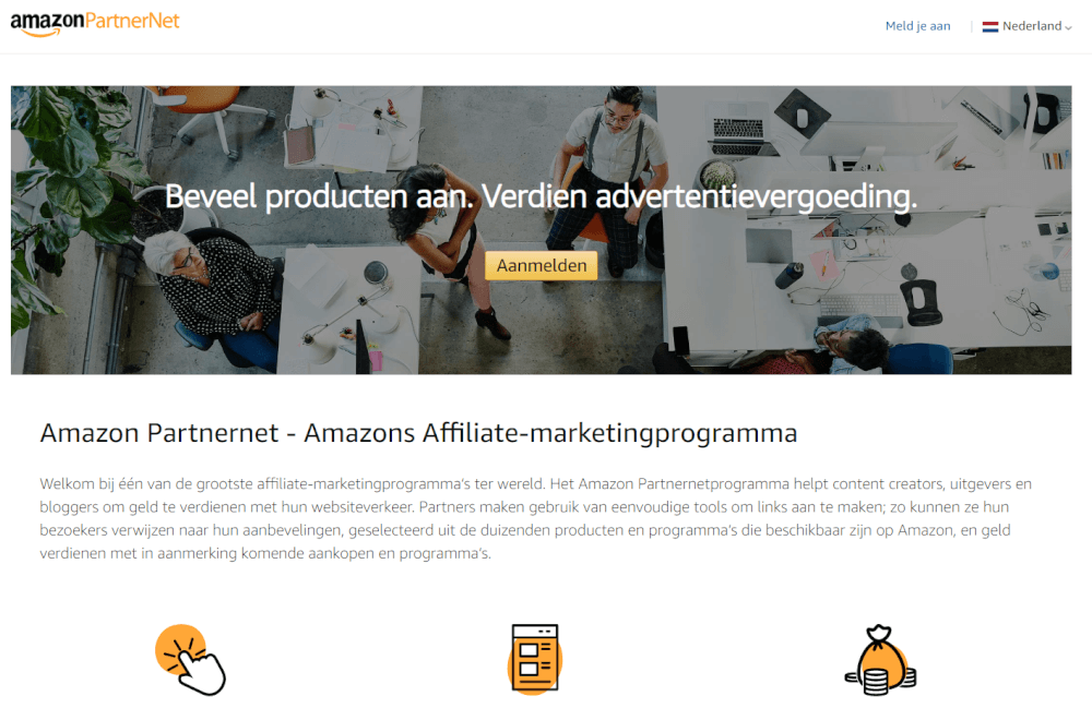 Wat is een affiliate website