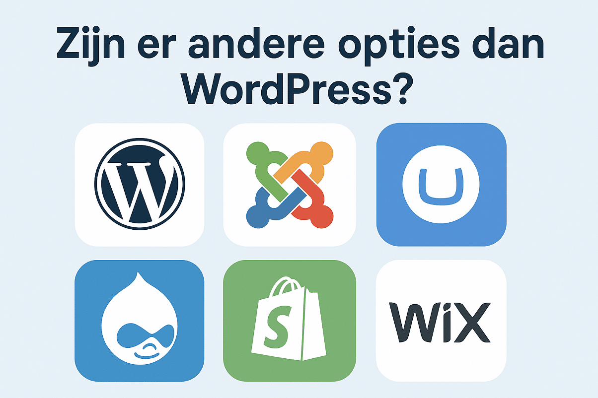 Zijn er andere opties dan WordPress?