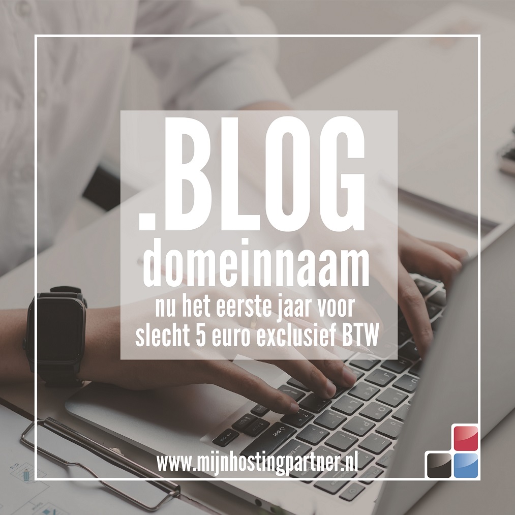 Start a blog with your own domain name