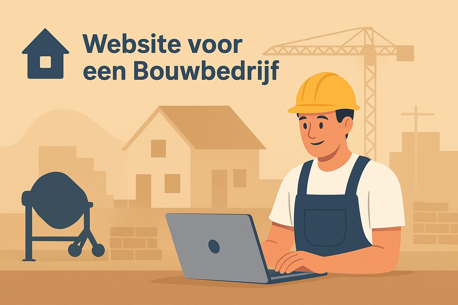 Website voor een Bouwbedrijf
