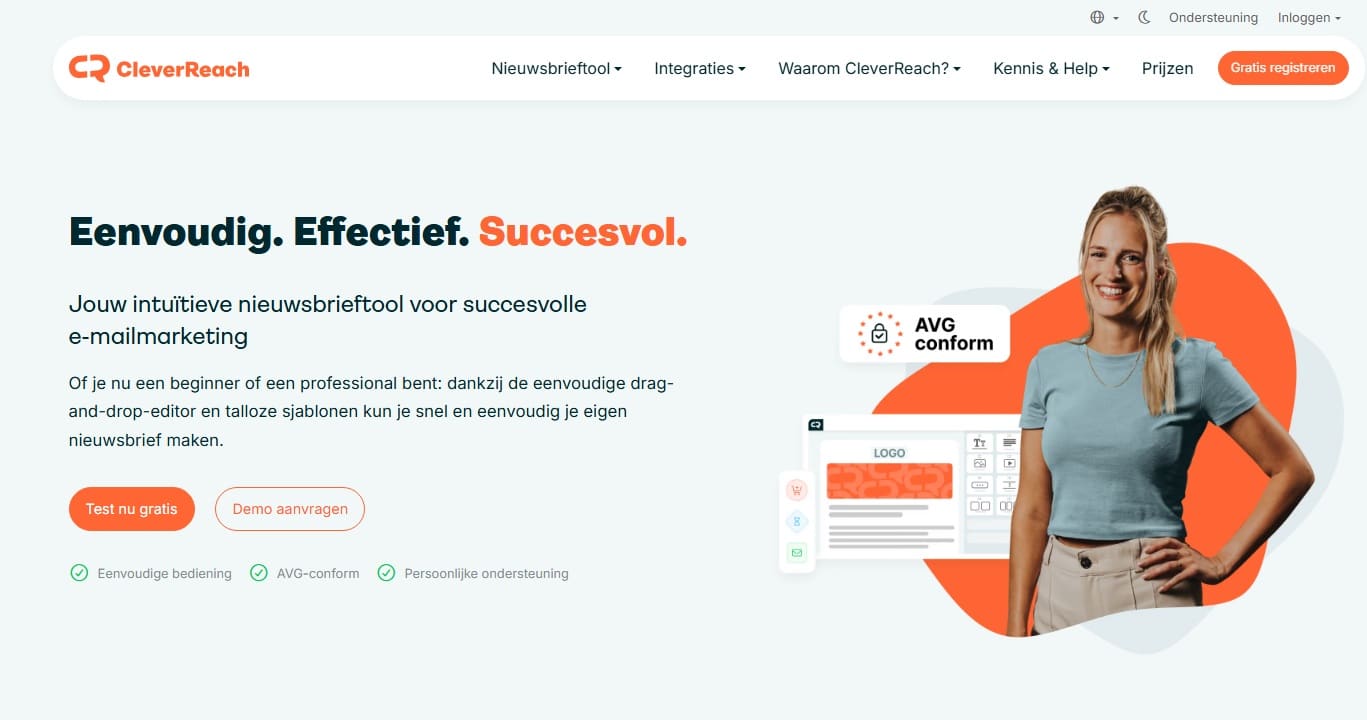 Europees alternatief voor Mailchimp – Cleverreach