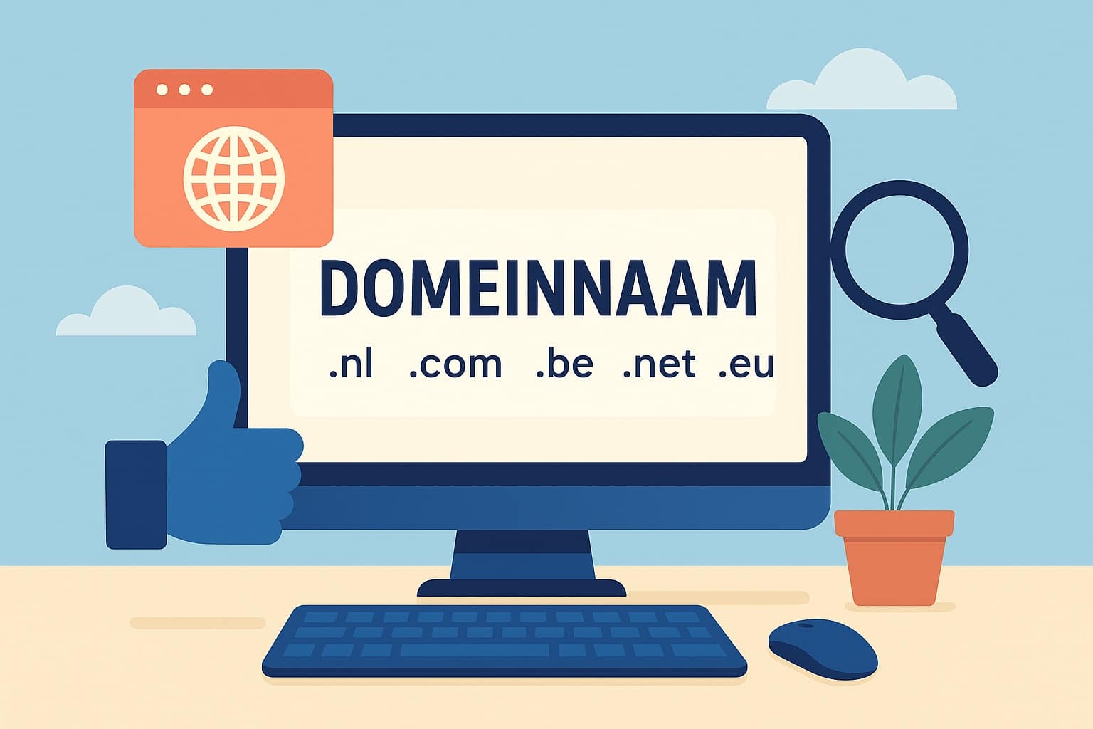 Kies een betrouwbare domeinnaam extensie