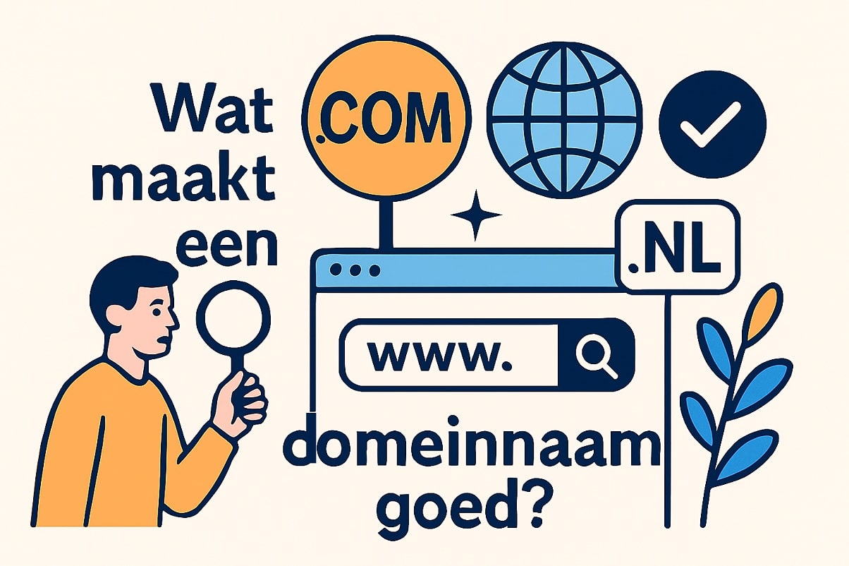 Hoe kies ik een goede domeinnaam?