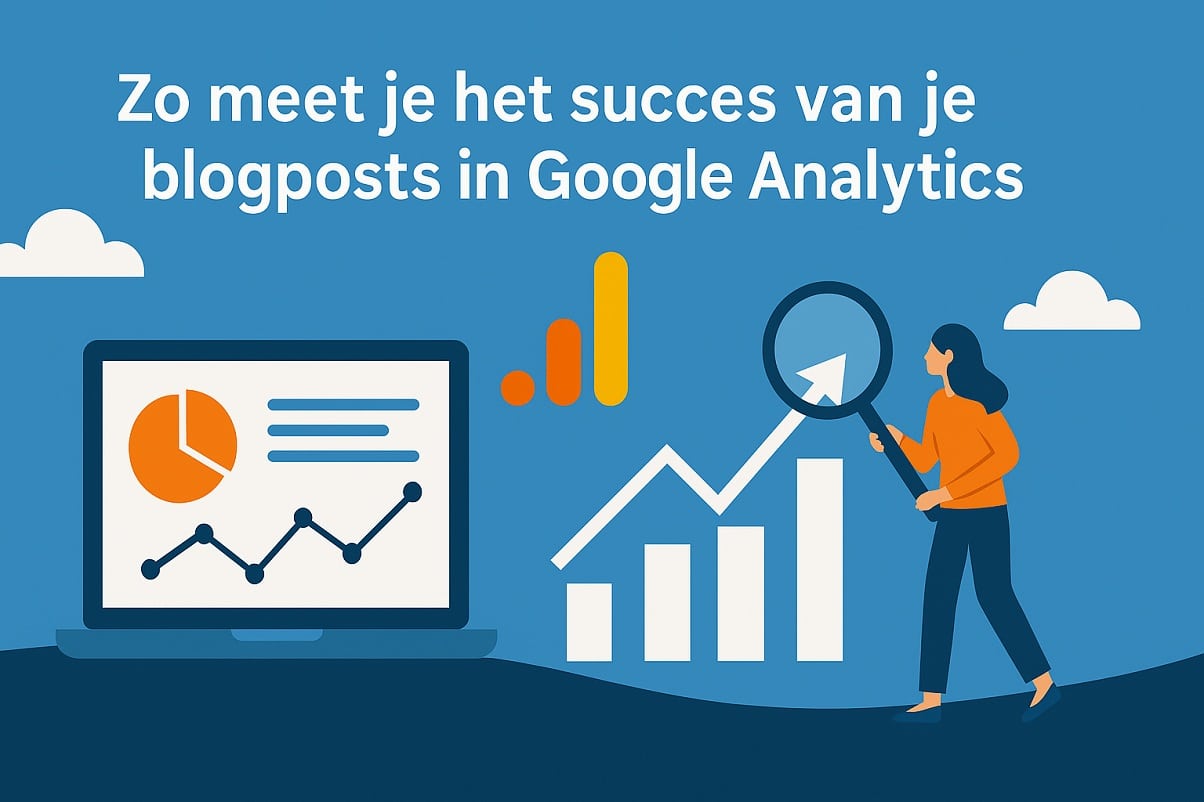 Zo meet je het succes van je blogposts in Google Analytics