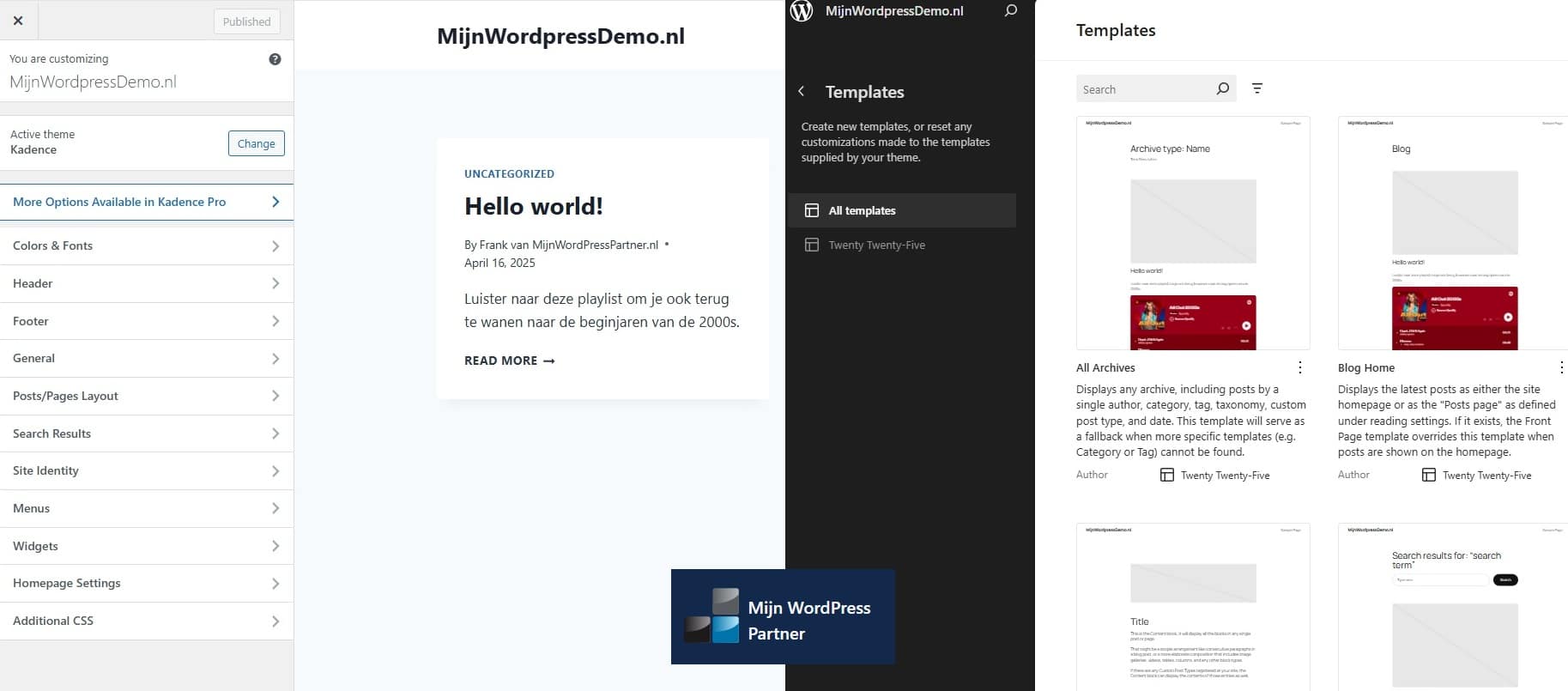 Wat is het verschil tussen Classic Themes en Block Themes?