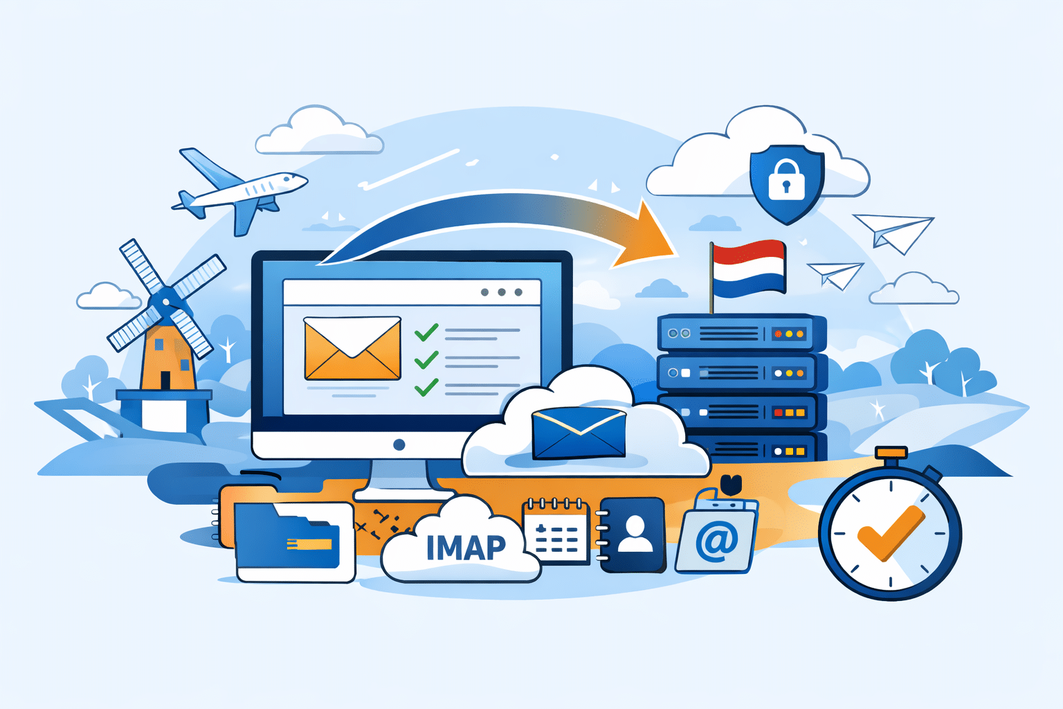 Email eenvoudig verhuizen