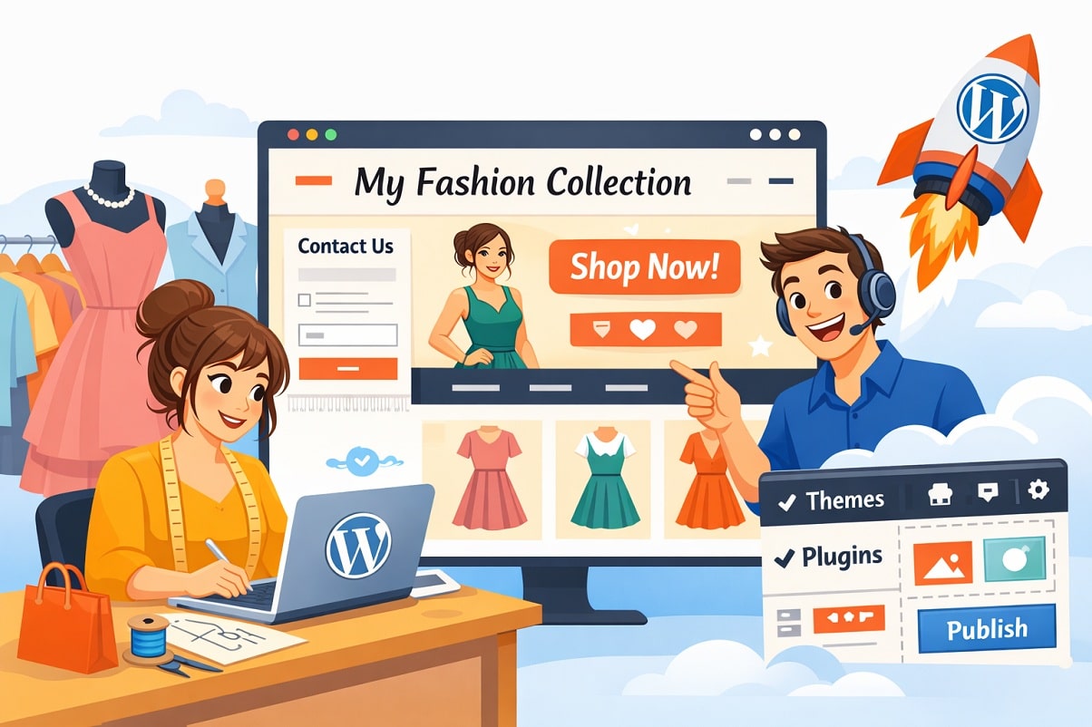 Website maken voor Modeontwerp