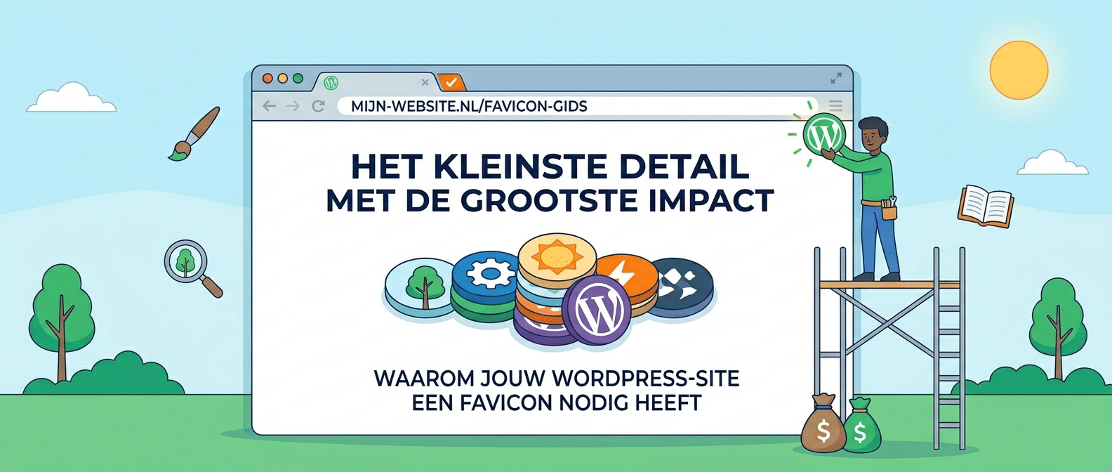 Een klein icoon met grote impact - Favicon