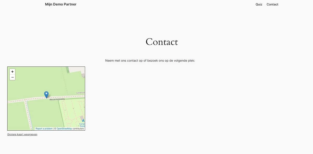 Display a map on your website with OpenStreetMap