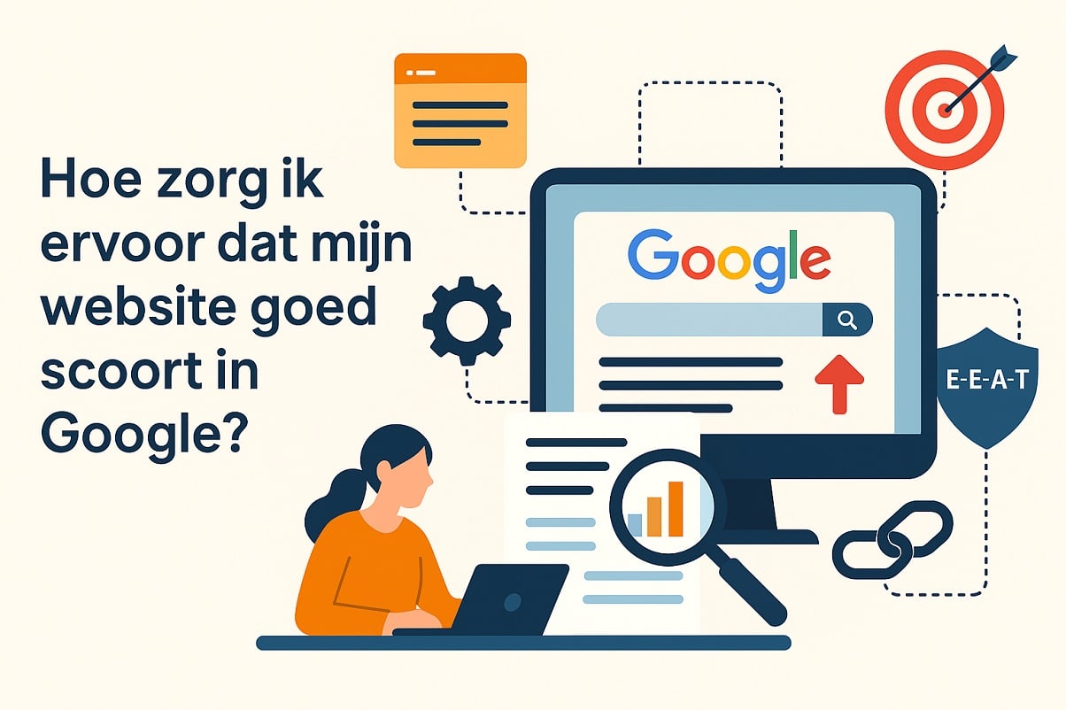 Hoe zorg ik ervoor dat mijn website goed scoort in Google?