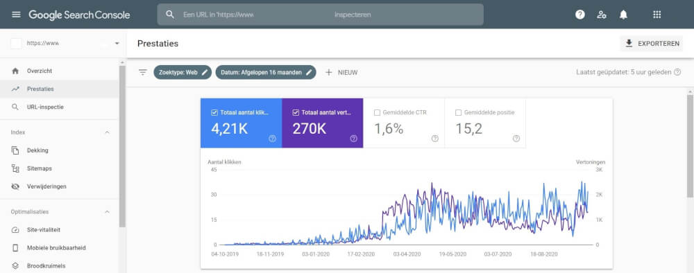 Google Search Console hinzufügen