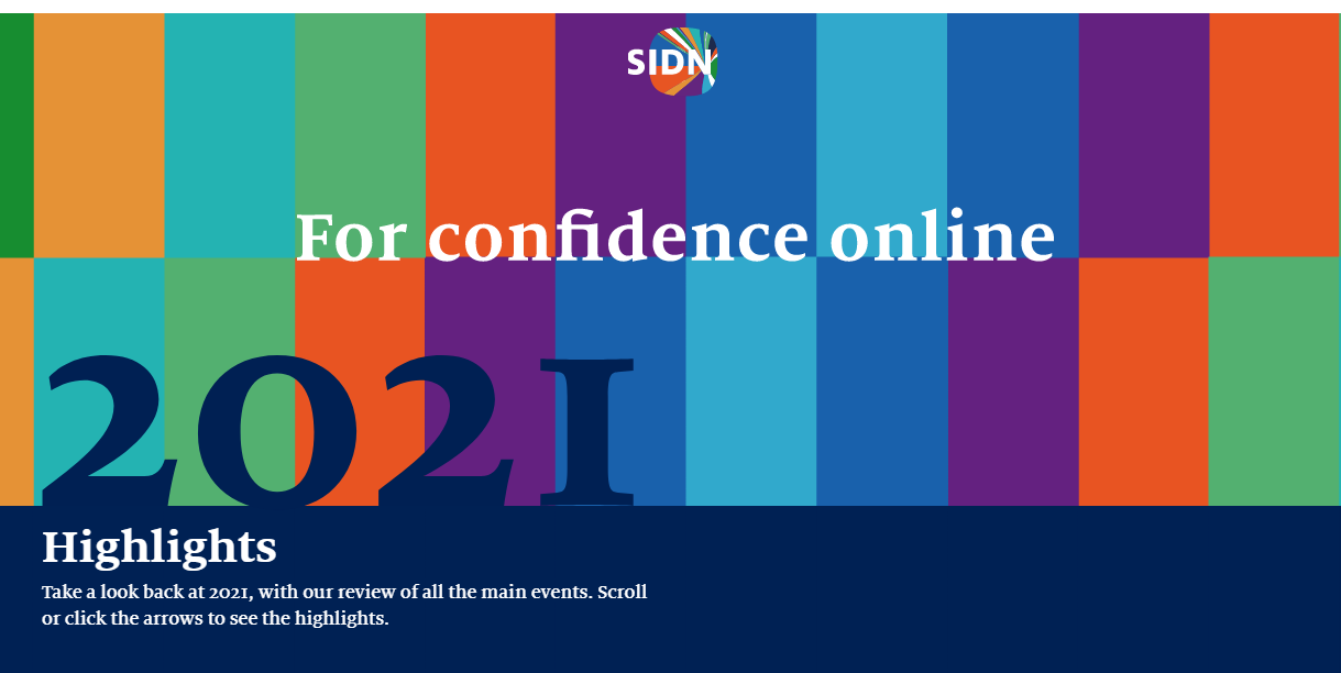 SIDN-Jahresbericht 2021 jetzt verfügbar