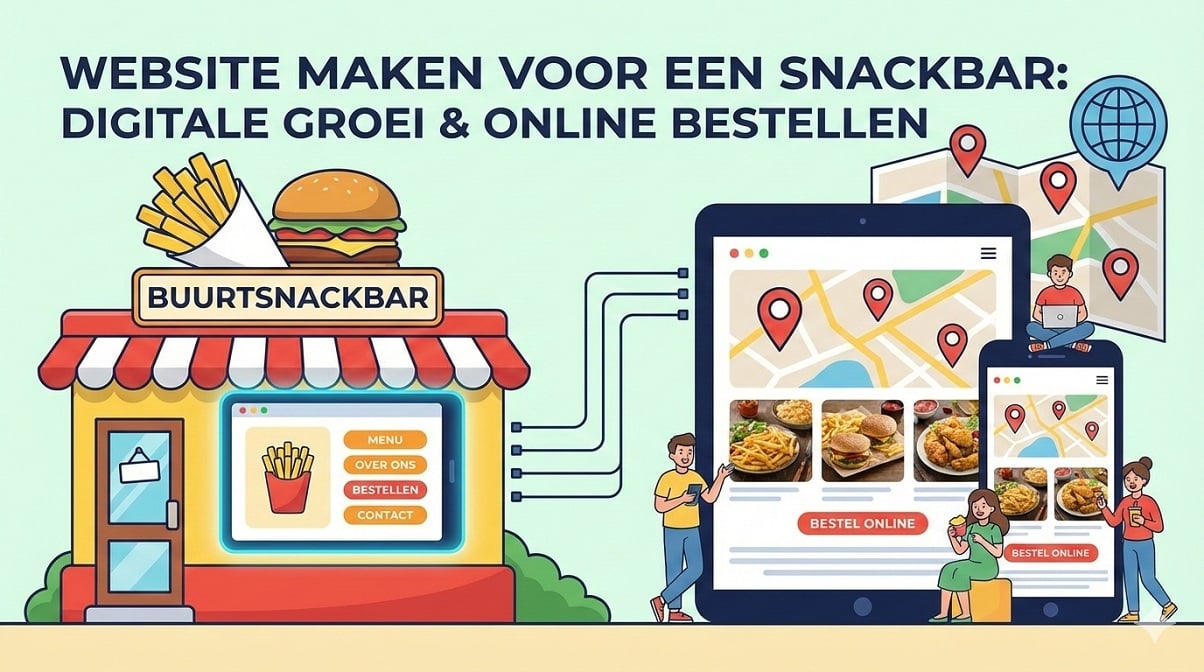 Website maken voor een Snackbar