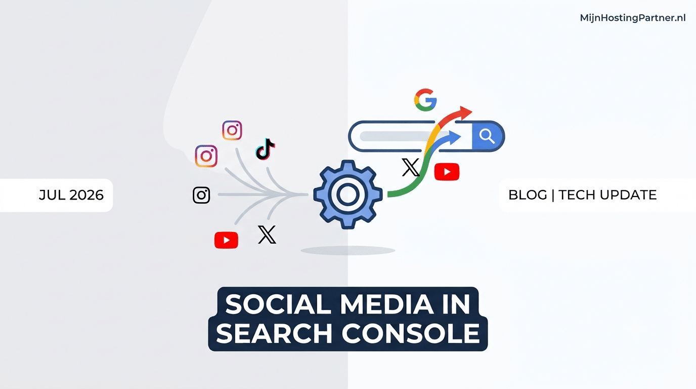 Social media rapportage komt naar Google Search Console