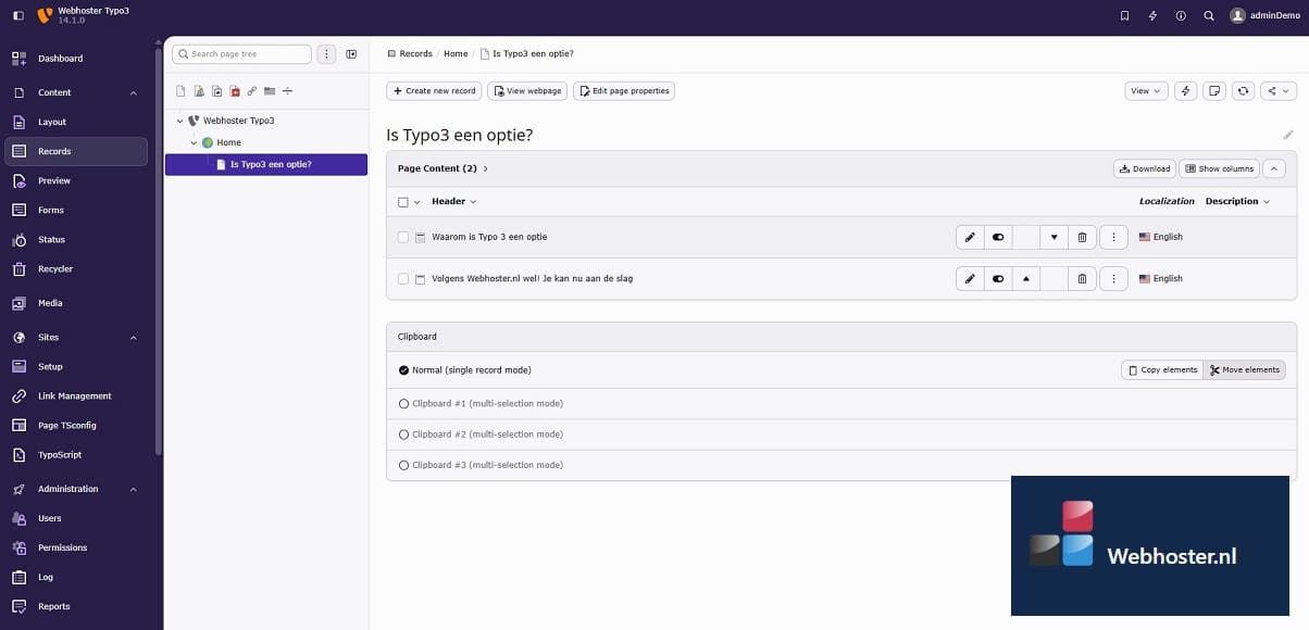 TYPO3 het CMS voor jouw volgende project