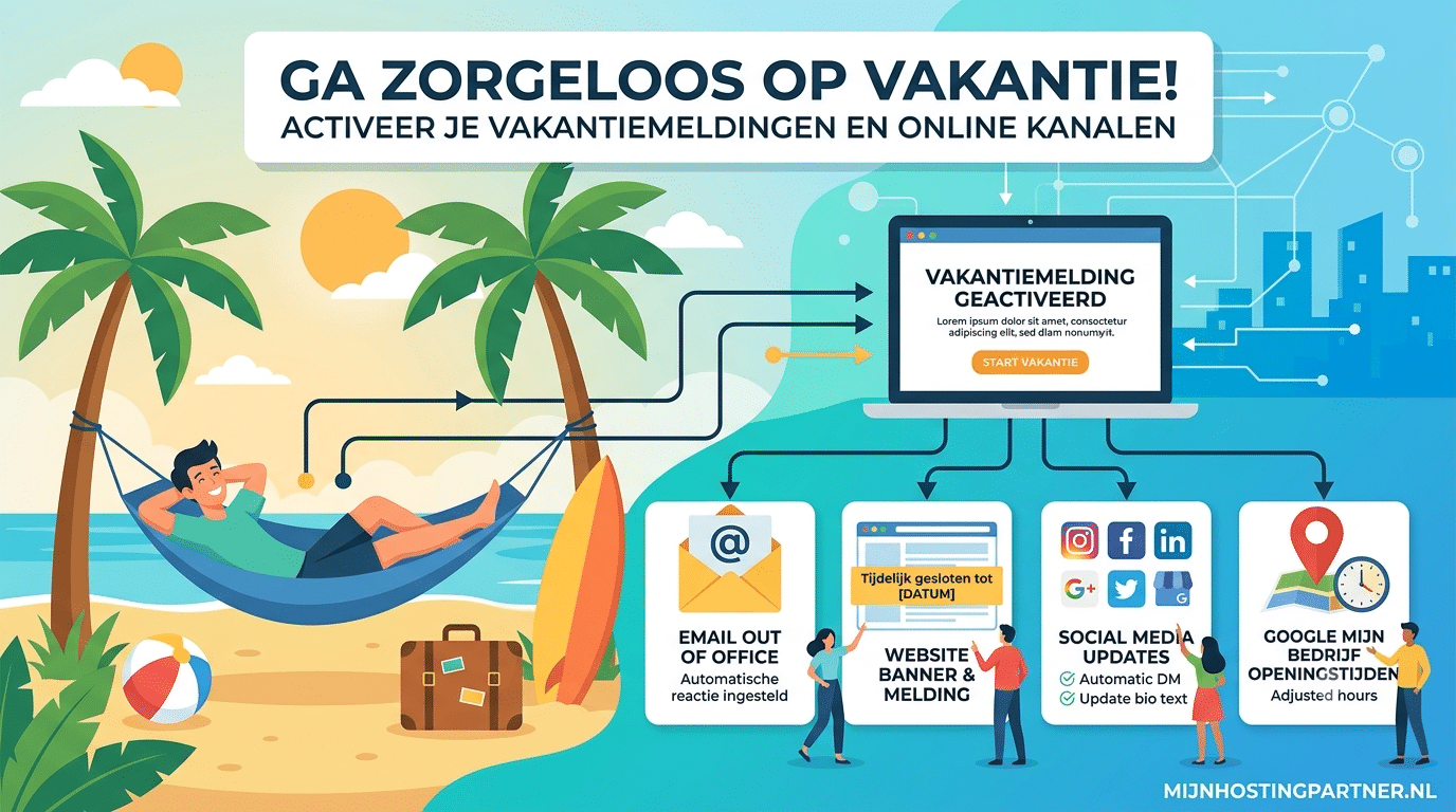 Een Out of Office (vakantiemelding) instellen