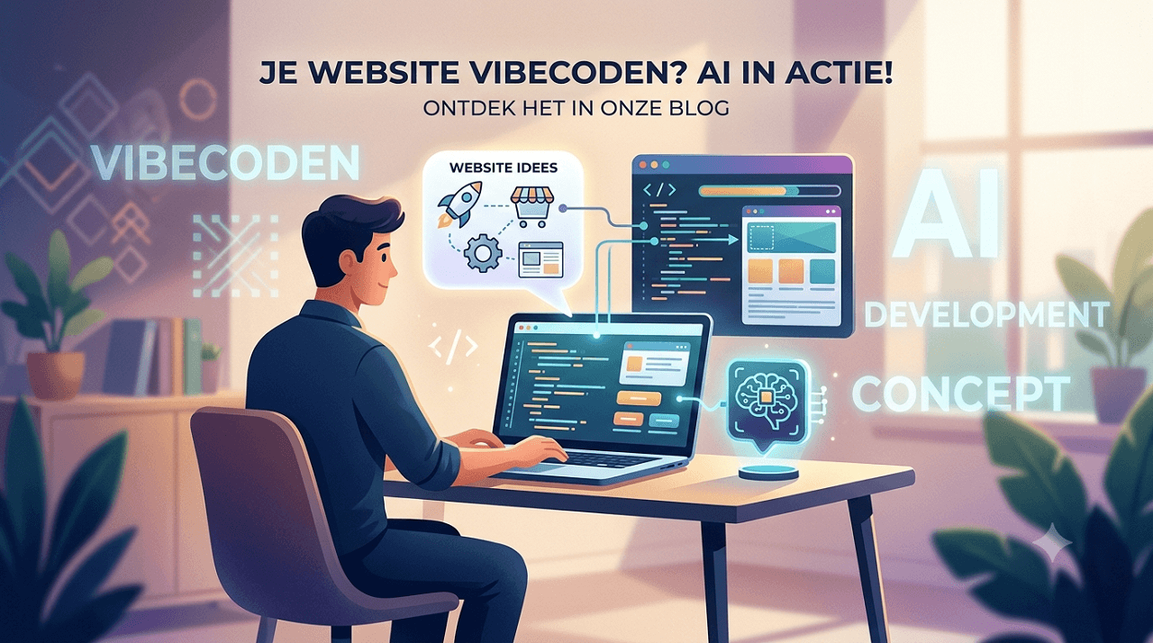 Kan je websites vibecoden?