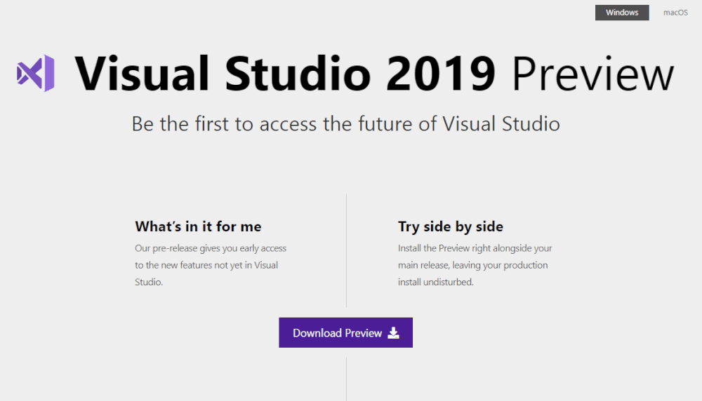 Visual Studio 2019