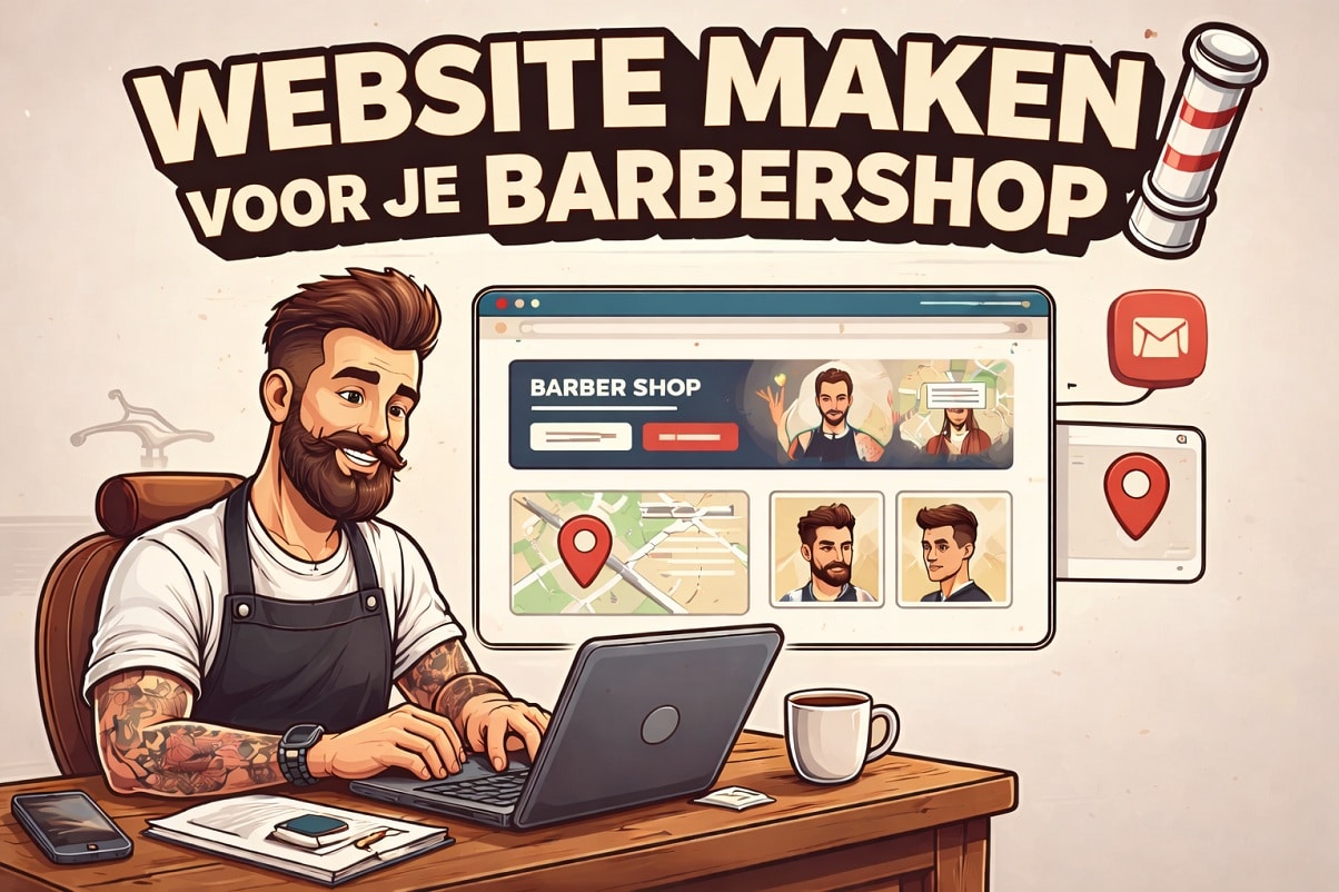 Website maken voor een Barbershop
