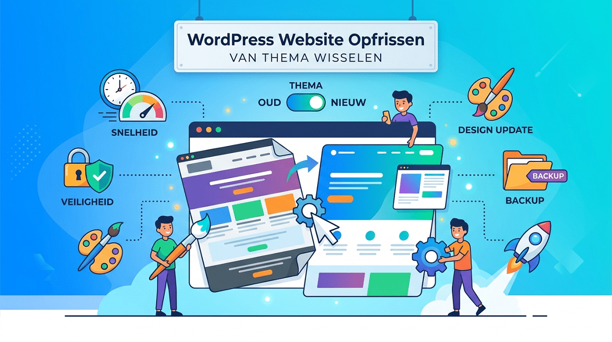 Grote opfrisbeurt voor je WordPress website