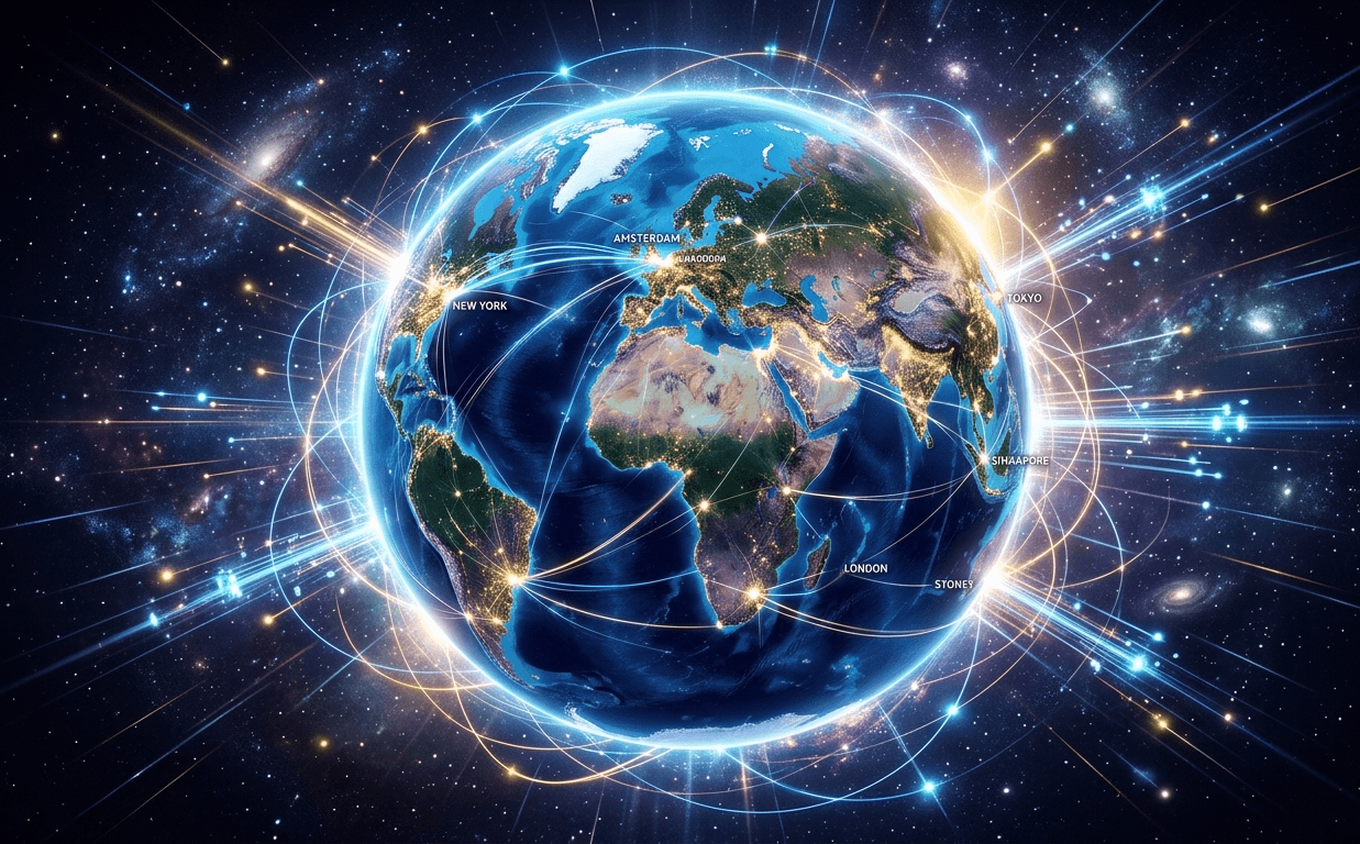 Wereldwijd een website