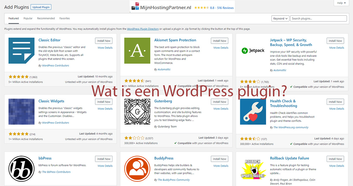 Wat is een WordPress plugin