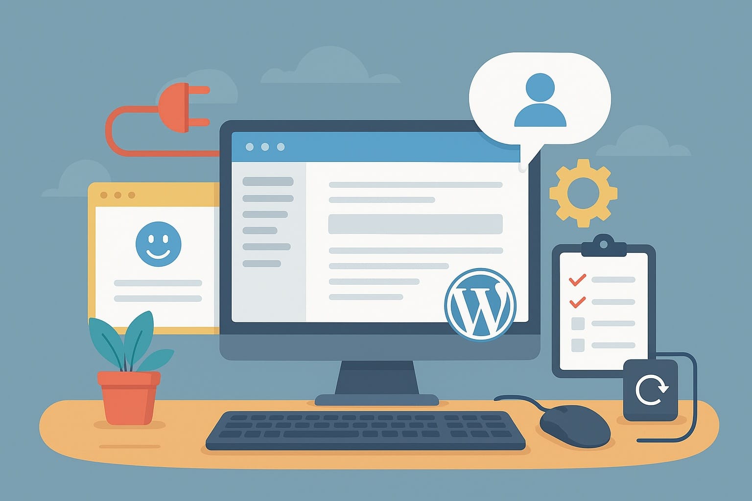 WordPress website opschonen