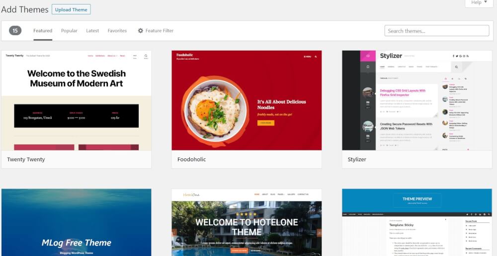 An introduction to WordPress themes