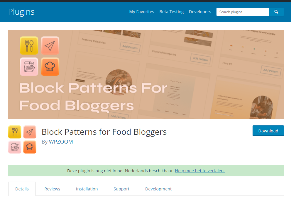 New free plug-in for food bloggers
