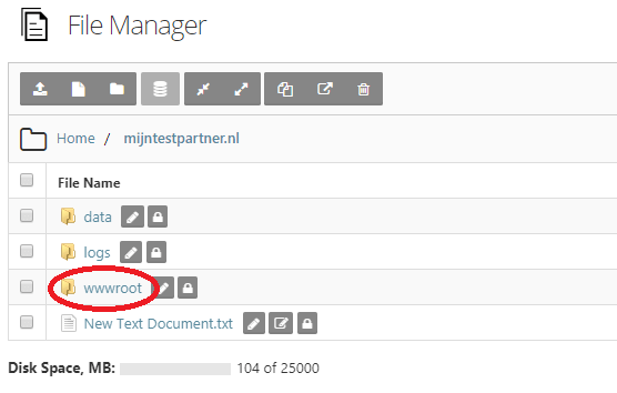 Wat is de map wwwroot en hoe plaats ik mijn bestanden daar?